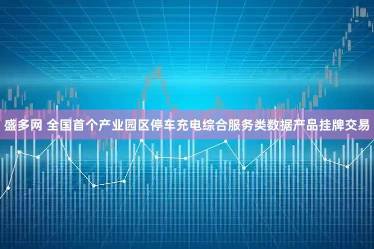 盛多网 全国首个产业园区停车充电综合服务类数据产品挂牌交易